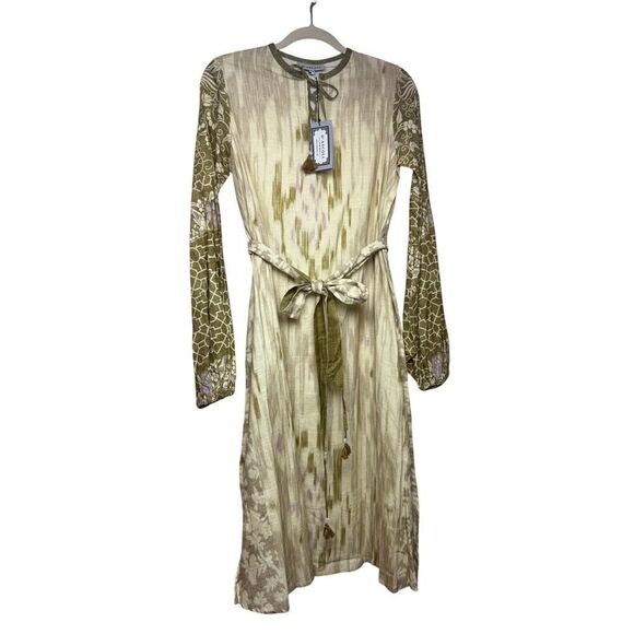 NWT D’ascoli Hand Woven Midi Dress Sz. XS - Picture 2 of 12